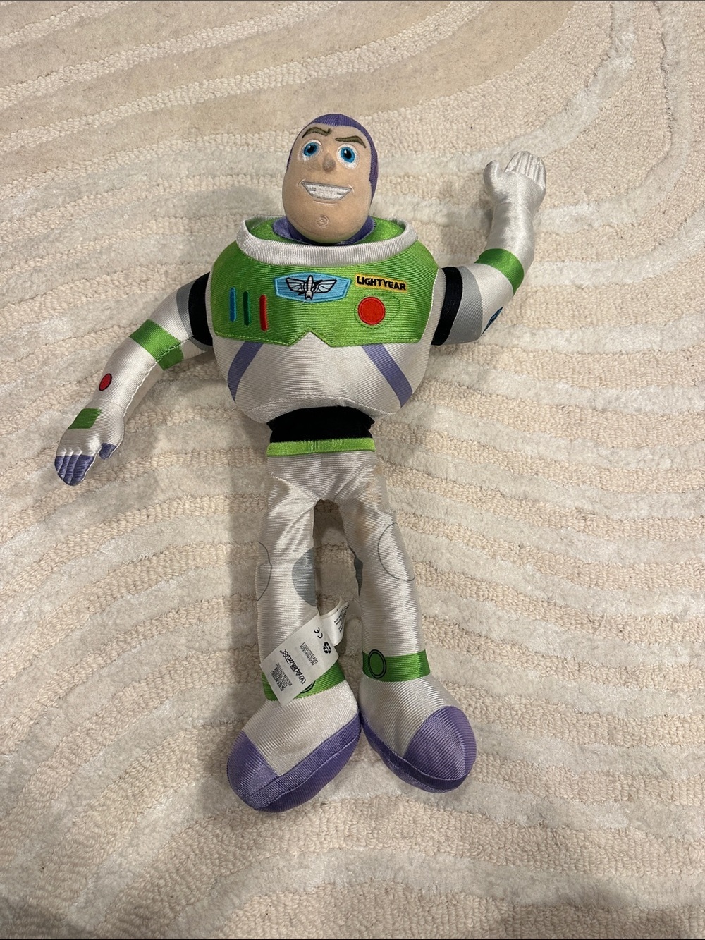 Disney Buzz Lightyear Plush - Green, White & Purple